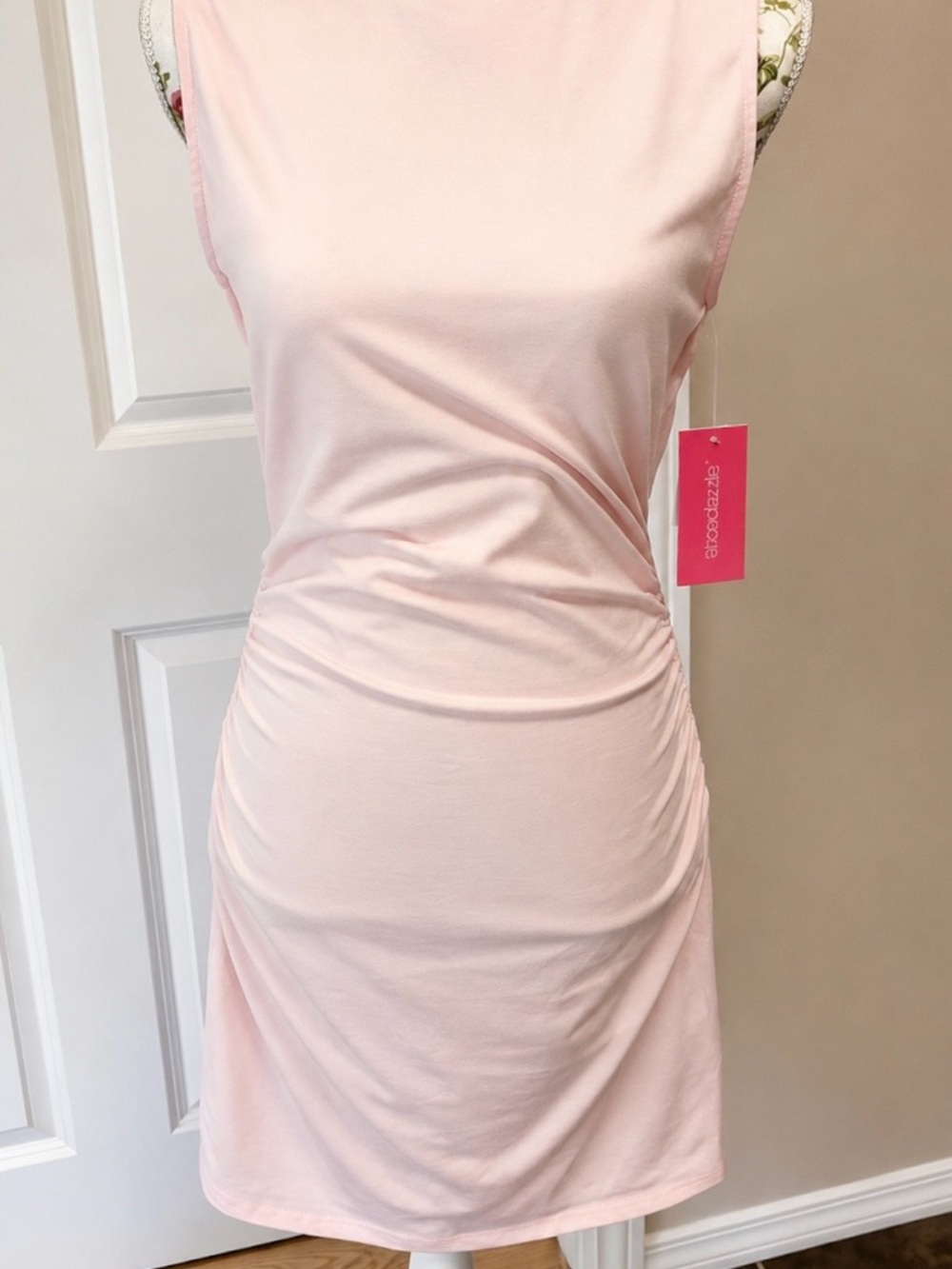 Shoe Dazzle Blush Pink Top (D/97)